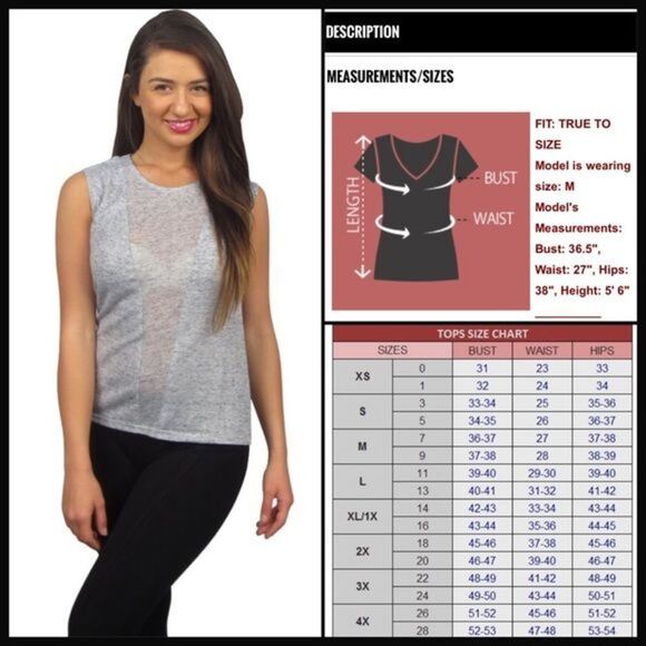 Sleeveless Top With Cut Out Back - Picture 4 of 4